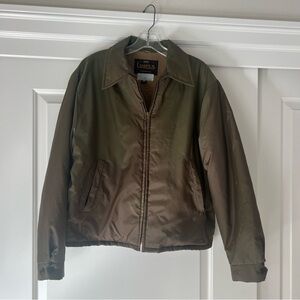 Campus Outerwear Olive Green Lightweight Jacket Size 44